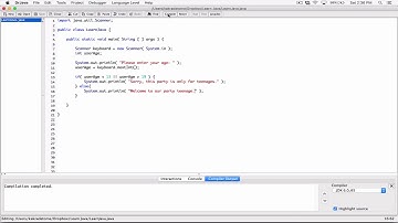 87. The || ( OR ) logical operator, example program - Learn Java