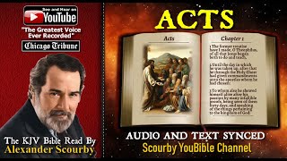 44 | Book of Acts | Read by Alexander Scourby | AUDIO & TEXT | FREE on YouTube | GOD IS LOVE!