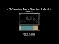 cQ-Baseline Trend Direction MT4 Indicator