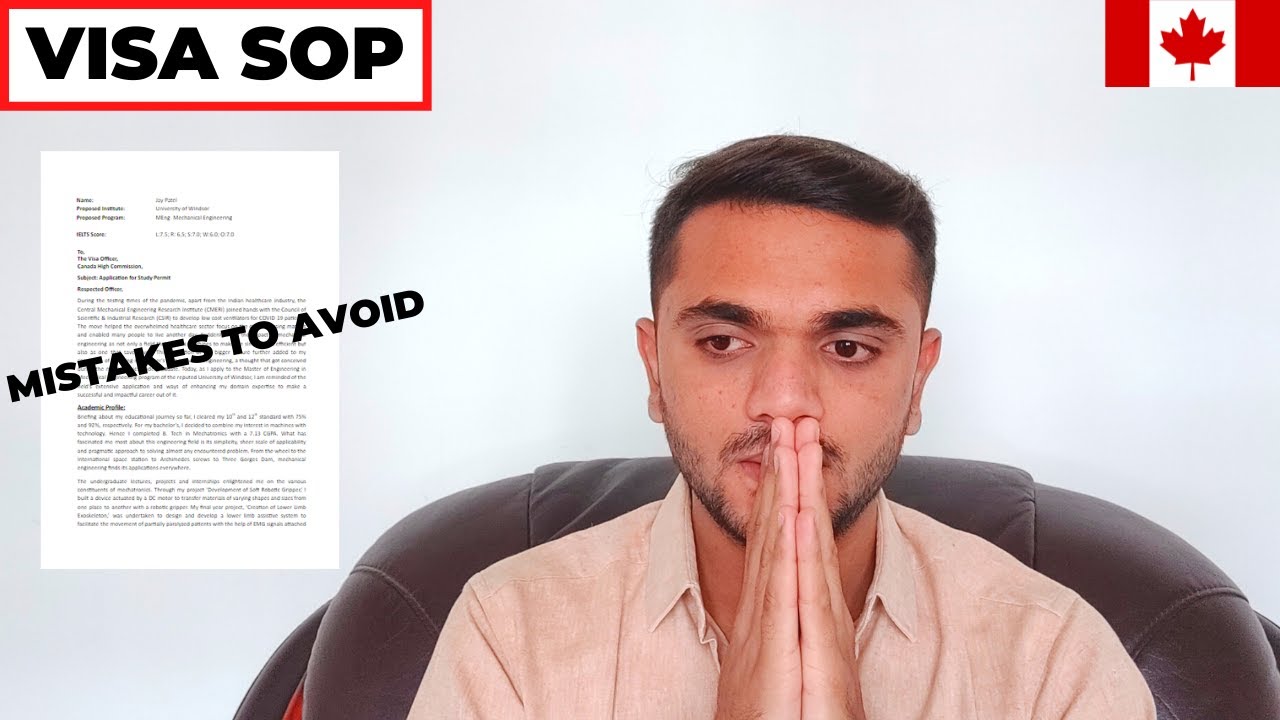 HOW TO WRITE VISA SOP FOR CANADA ?? || VISA SOP CANADA || SOP || SOP ...