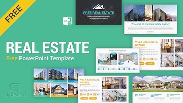 Best Free Real Estate PowerPoint Templates - SlideSalad