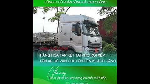 NHÀ PHÂN PHỐI CHÍNH THỨC CỦA Công ty Cổ phần Sông Đà Cao Cường