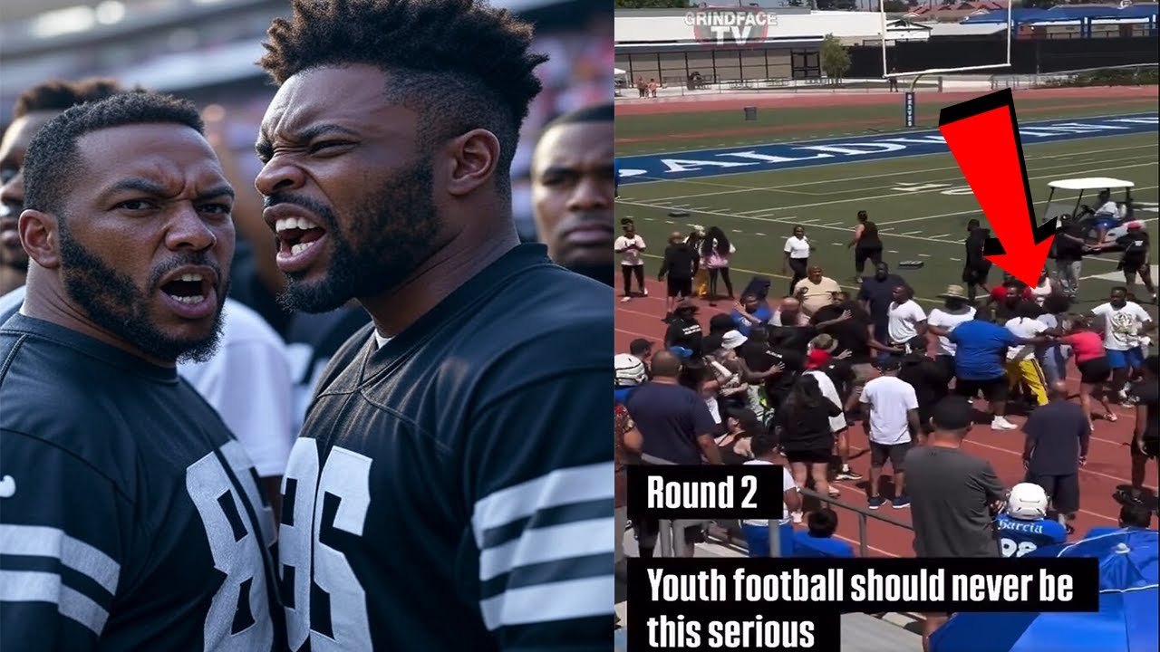 ⁣Ghetto Black Parents BRAWL like a PACK OF WILD DOGS at Youth Football Game in CRAZY VIDEO!