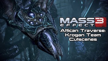 Mass Effect 3 Cutscenes | Attican Traverse: Krogan Team