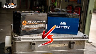 AGM VS LITHIUM Which Battery Do I Need For My Offroad Trailer Setup?