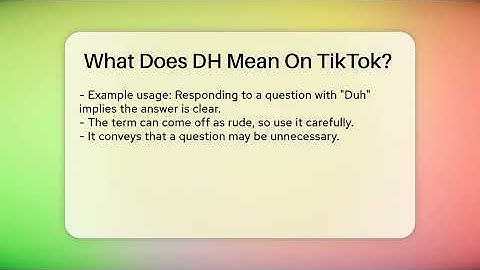 What Does DH Mean On TikTok? - Everyday-Networking