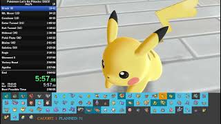 Let's Go Pikachu Any% NMS in 3:03:14 (Current PB)