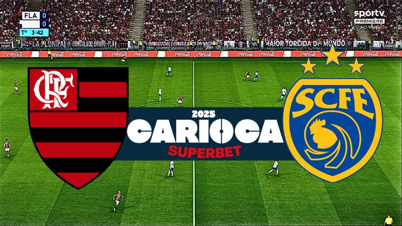 FLAMENGO x SAMPAIO CORRÊA CAMPEONATO CARIOCA EFOOTBALL 2025 YouTube
