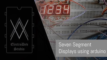 4 digit 7 Segment led display using arduino mega