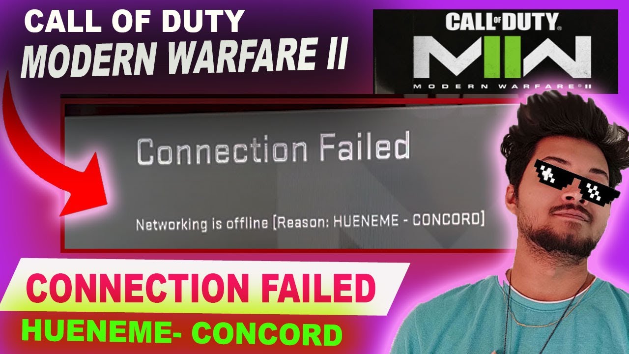 How to fix Call of Duty: Modern Warfare 2 connection issues like error  HUENEME - CONCORD