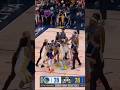 RUMBLE BETWEEN WARRIORS AND NUGGETS GAME  #nba  #basketball