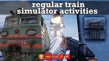 A Completely Normal Trans-Siberian Train Simulator (the mafia made me do it)
