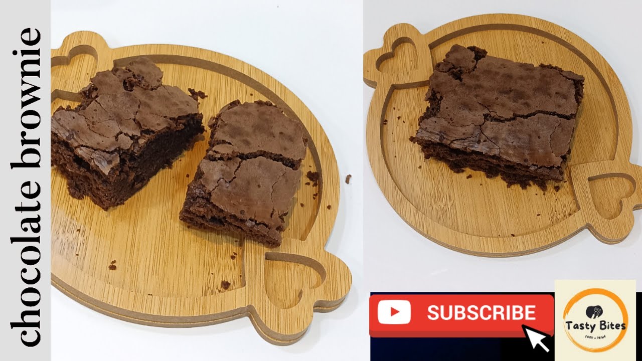 Homemade Chocolate Brownie , without chocolate and butter by (TASTY