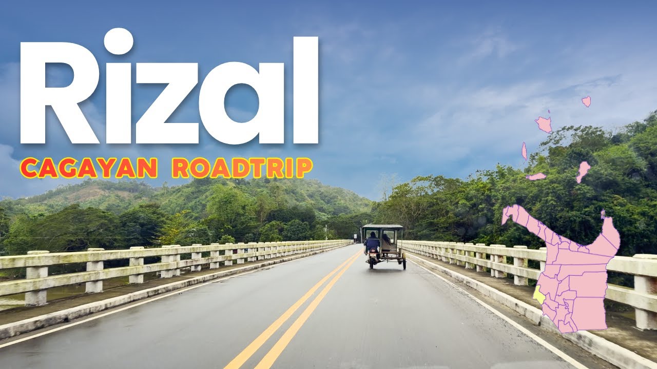 First Time Driving Rizal in the Rain | Relaxing Morning Drive | RIZAL Cagayan Road Trip No. 4