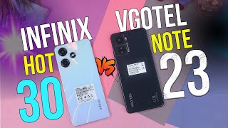Vgotel Note 23 Vs Infinix Hot 30 🔥Full Comparison | Speed Test & Camera Test Detailed ‼️