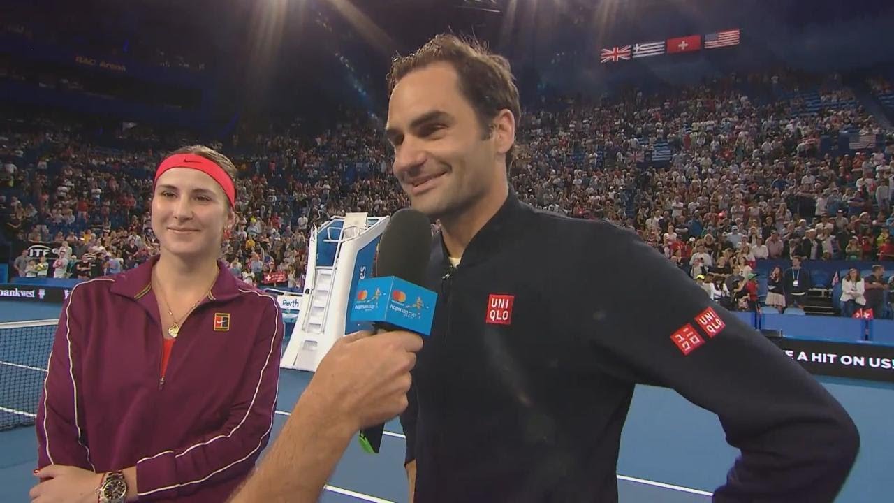 Team Switzerland on-court interview (RR) | Mastercard Hopman Cup 2019