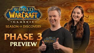 Phase 3 Preview | Season of Discovery | World of Warcraft image