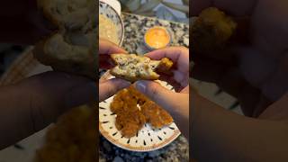 Chicken cube cheese kebab #kebab #fritters #chicken #cheese #chickenrecipe #evening #snacks #food