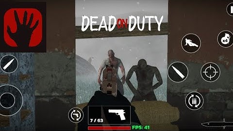 Dead on Duty (Zombie Shooter) - Gameplay (Android, IOS)