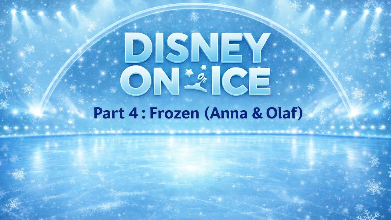 📍 Disney On Ice in Stuttgart, Germany 🇩🇪❄️ | Part 4: Frozen (Anna, Olaf & Kristoff)