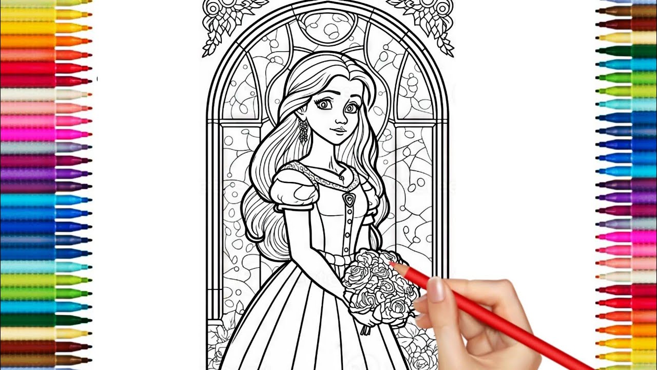 Belle Disney drawing YouTube