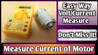 Measure Current of Motor