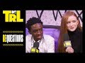 The 'Stranger Things' Cast Answer Rapid-Fire Fan Questions | Requestions | TRL