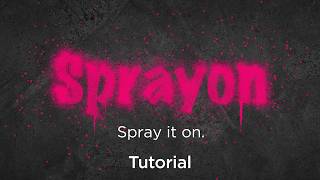 Sprayon for After Effects Tutorial
