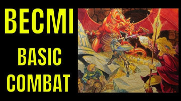 Basic Combat Mechanics - BASIC BECMI Dungeons & Dragons Rules #1 🔴#4k LIVE