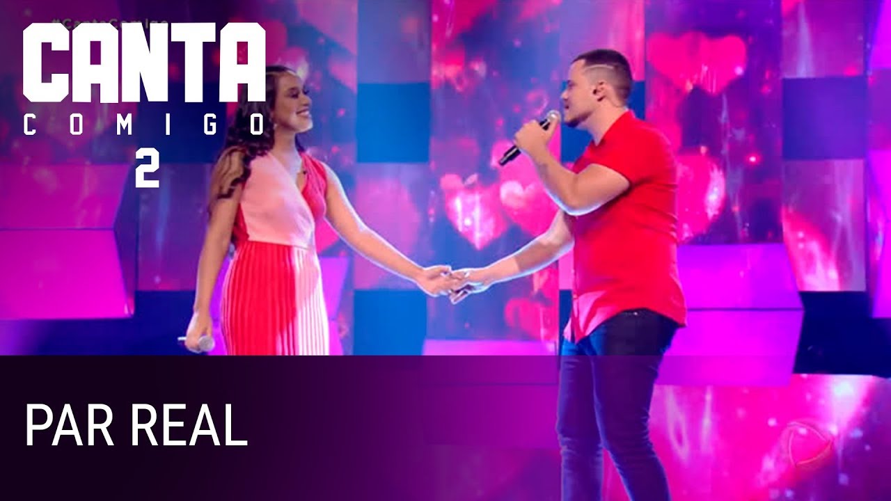 Par Real esbanja romantismo no palco e levanta 54 jurados - YouTube
