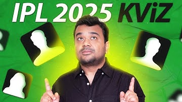 IPL 2025 KViz I Quiz I Quizzing I Quiz Show I Trivia I KVizzing Evenings I Kumar Varun