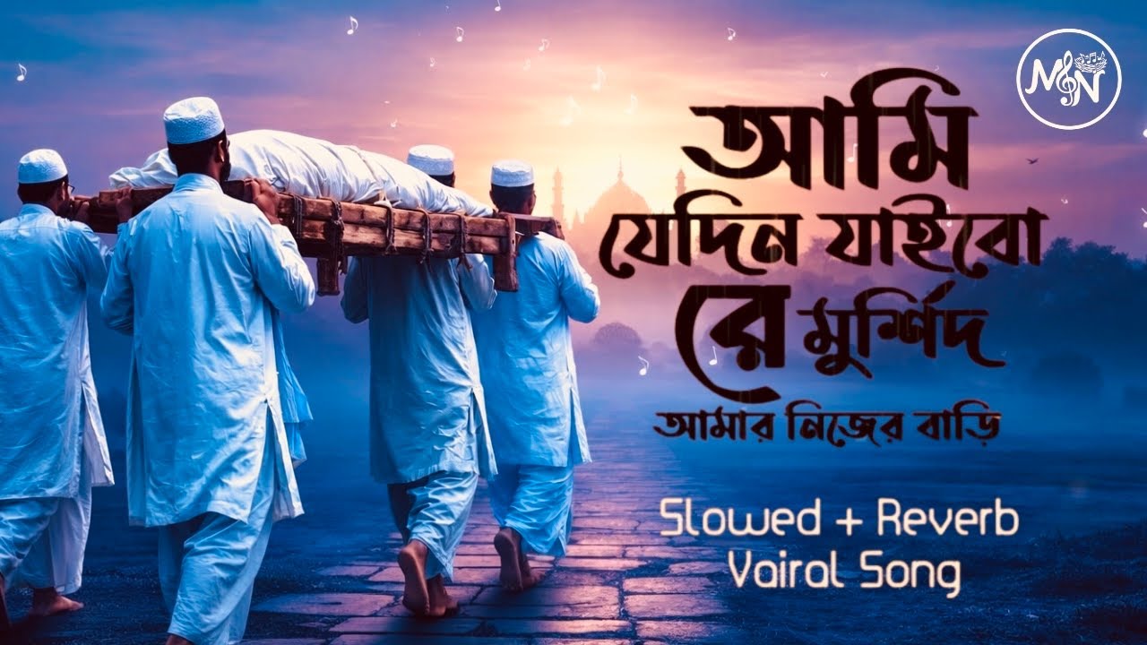 আমি যেদিন যাইবো রে মুর্শিদ আমার নিজে বাড়ি । Ami Jedin Jaibo Re Mursid | Slowed & Reverb | Folk Song