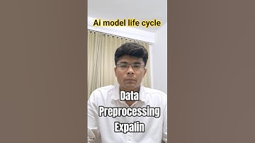 What is Data Preprocessing in Machine Learning? Step 2 of AI Model Life Cycle  #ai #armanlaliwala