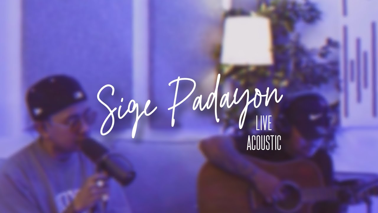 JRoa - Sige Padayon (Live) | Acoustic Session