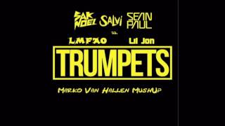 Sak Noel & Salvi Ft  Sean Paul vs  LMFAO feat Lil Jon - Trumpets (Marko Van Hallen MushUp) Resimi