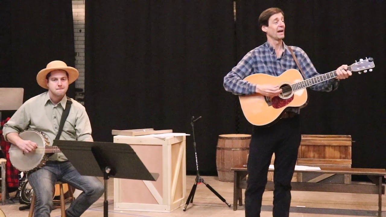 "Little Old Sod Shanty on My Claim" In Rehearsal for "Mark Twain's