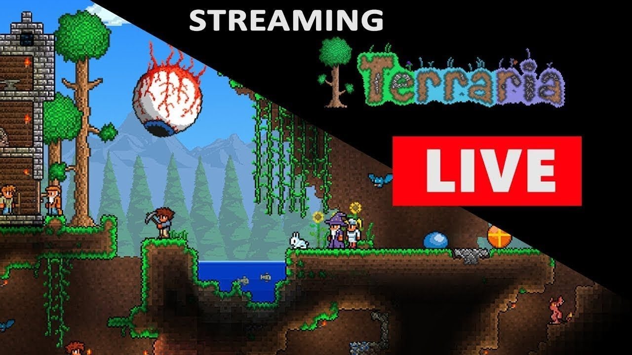 LIVE TERRARIA (Terraria LiveStream) [Terraria 1.4] - YouTube