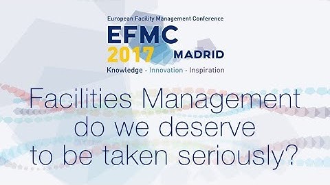 Stan Mitchell (ISO TC 267 Facilities Management) - EFMC Madrid