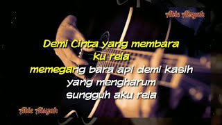 Rela Versi Sholawat | Karaoke Lirik | Demi Cinta Yamg Membara
