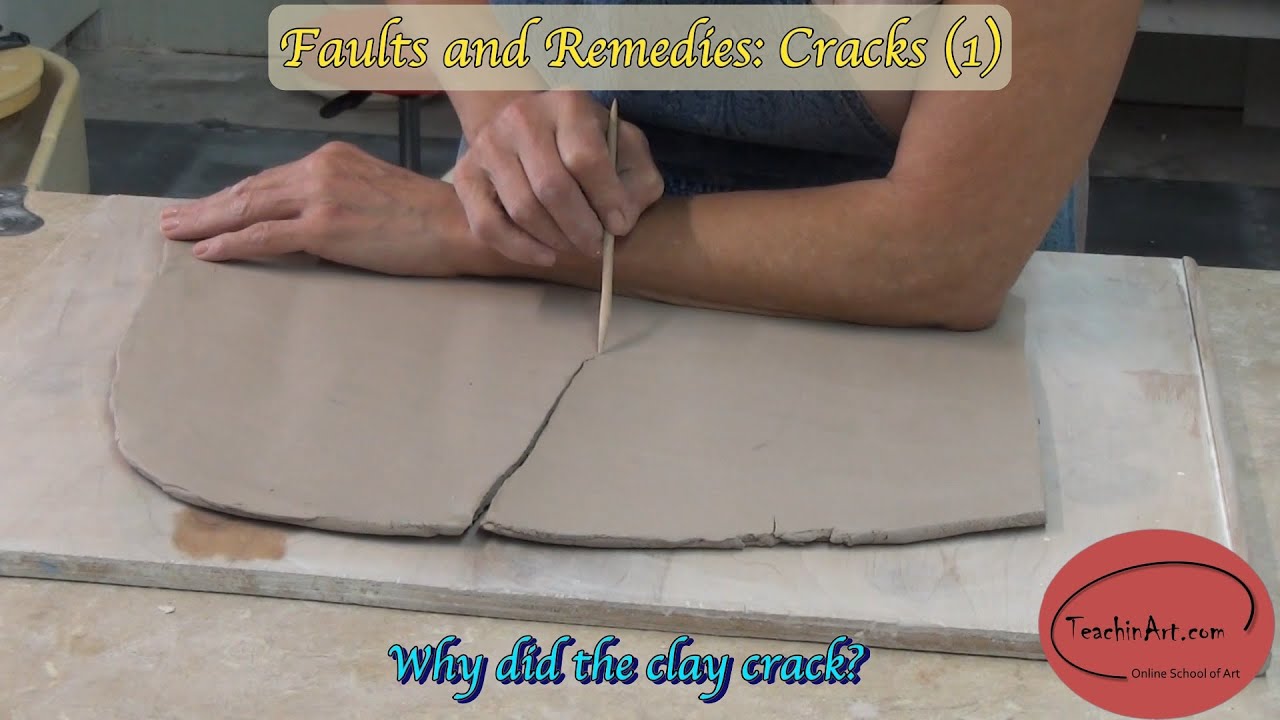 Faults & remedies: Clay cracks (1) Why did the clay crack | TeachinArt