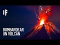 ¿Qué pasa si bombardeamos un volcán activo?