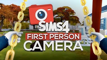 FIRST PERSON CAMERA IN THE SIMS 4 // FIRST LOOK