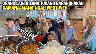 Emang Selalu NIKMAT, LIWETAN DiRumah Saudara, Sambel, Ikan Asin & Lalaban | PEDO EUY!!