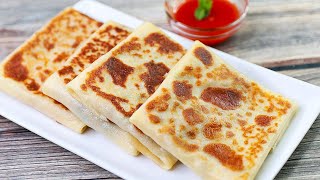 Egg Crepes | Cheesy Egg Crepes | Evening Snacks | Toasted