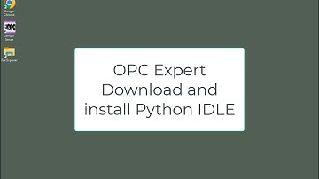 OPC Expert: How to install Python IDLE