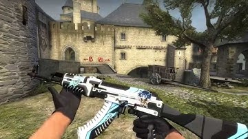 CS:GO AK 47 | Vulcan - Field Tested Skin Showcase with Kawaii Killer Terrorist Sticker