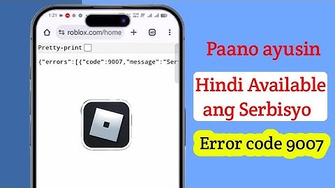 Ayusin ang Roblox: Error Code 9007 Service Instances Unavailable