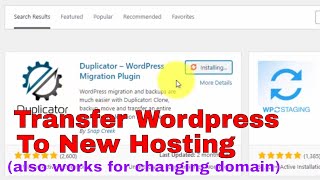 [2020] How to migrate/transfer an Entire Wordpress website using Duplicator plugin to a new hosting by Smart Help Guides - Hindi 3,870 views 4 years ago 20 minutes