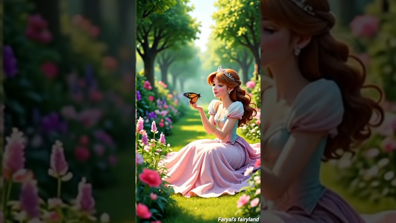 Fairytale Princess in Garden with Butterfly 🦋 | Magical Fantasy Story
