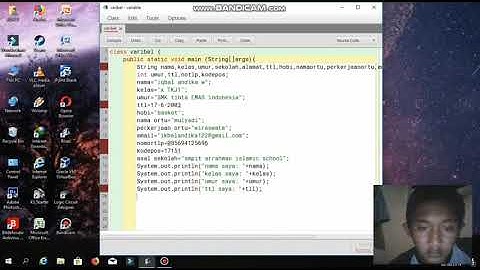 Cara membuat biodata pakai blue j